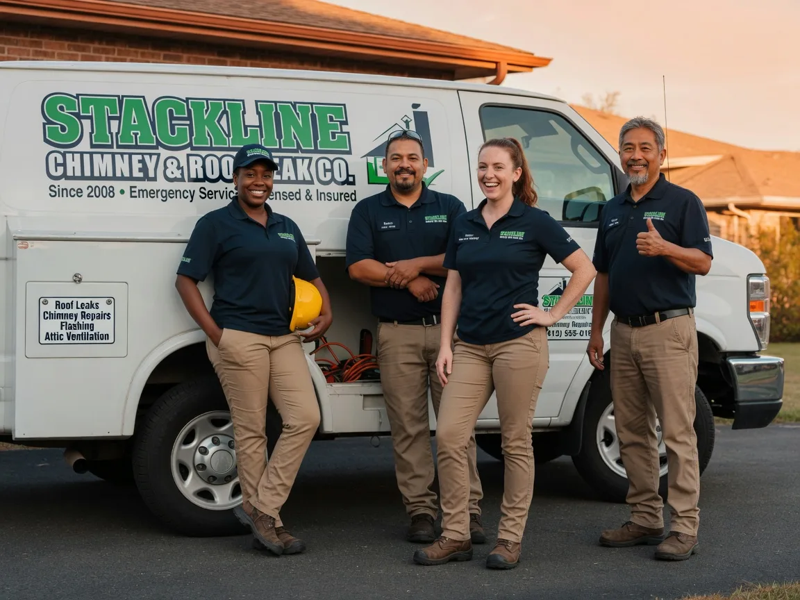 Chimney flashing repair company in Parkton, NC